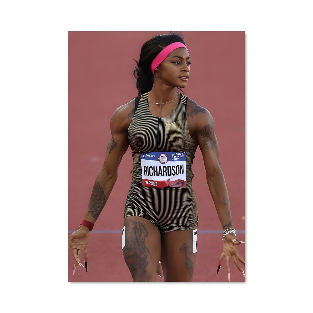 Poster Sha'carri Richardson